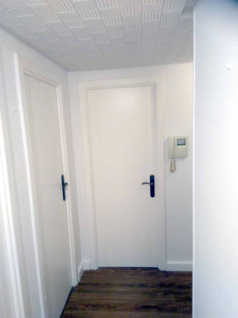 Foto 1 CL 021 Construcción de puertas lacadas en blanco.